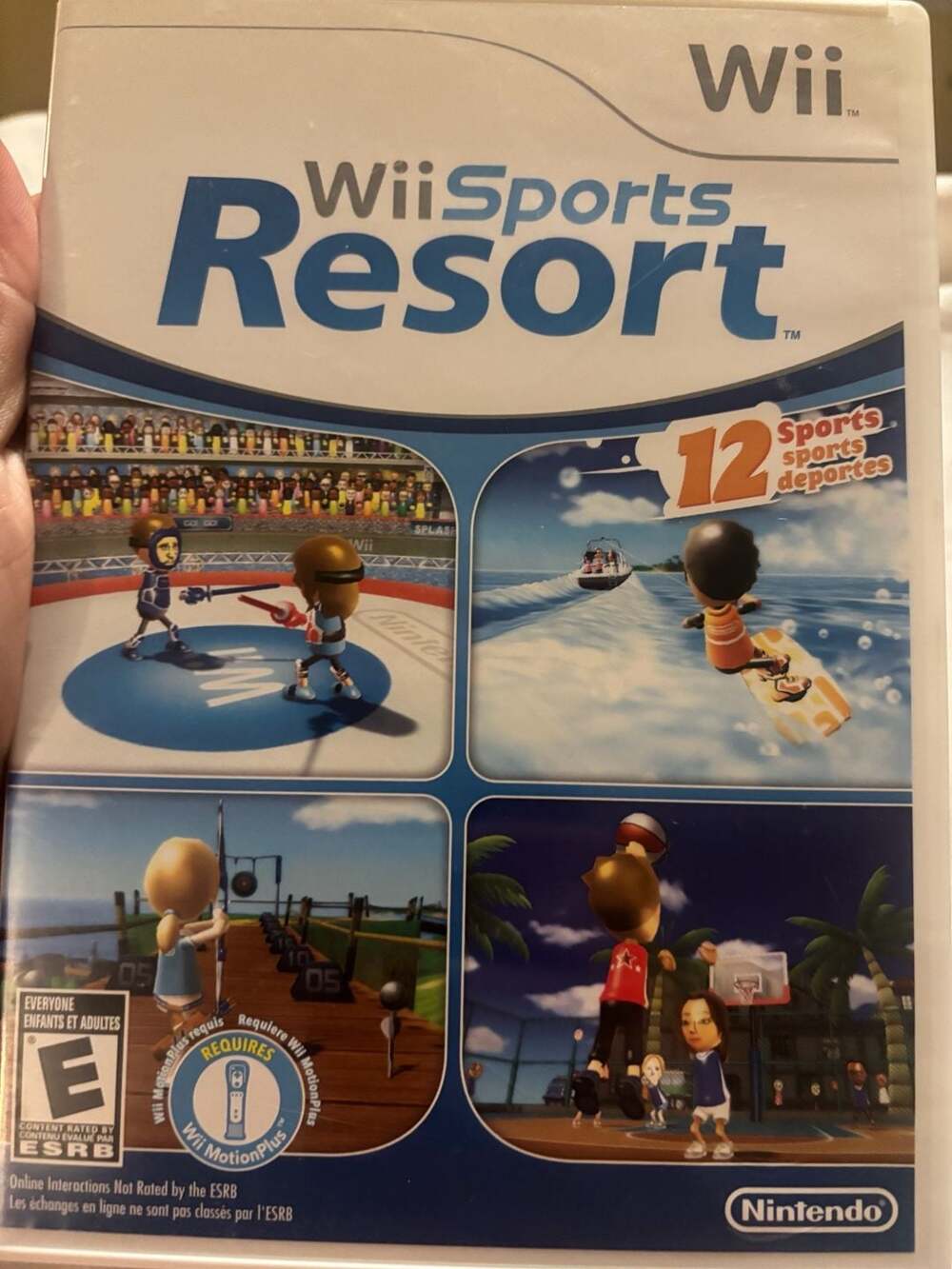 Wii Sports Resort for Nintendo Wii (untested)